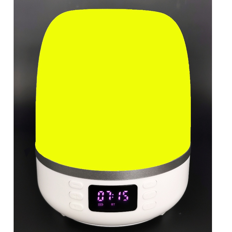 FB-BSK5 Bluetooth Clock Radio-Lautsprecher mit Desktoplampe, Disco-Kugel- und Projektionsbeleuchtung